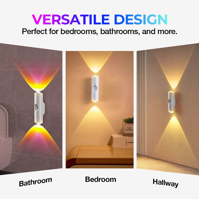 AuraSense™ | Magnetic RGB Motion Sensor Wall Light