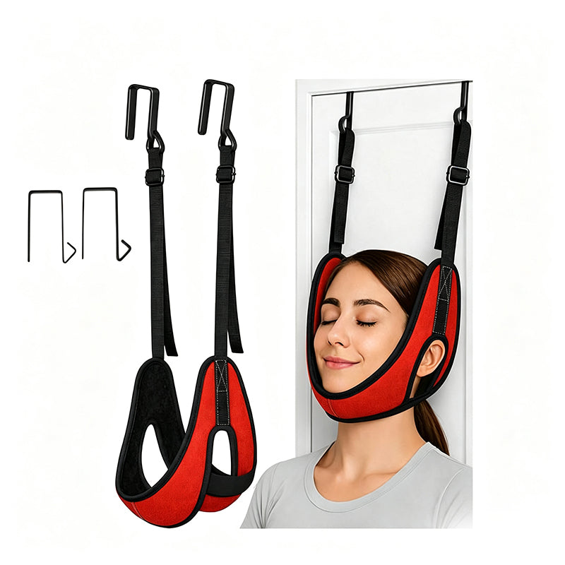 NeckEase™ Adjustable Over-Door Cervical Traction Support