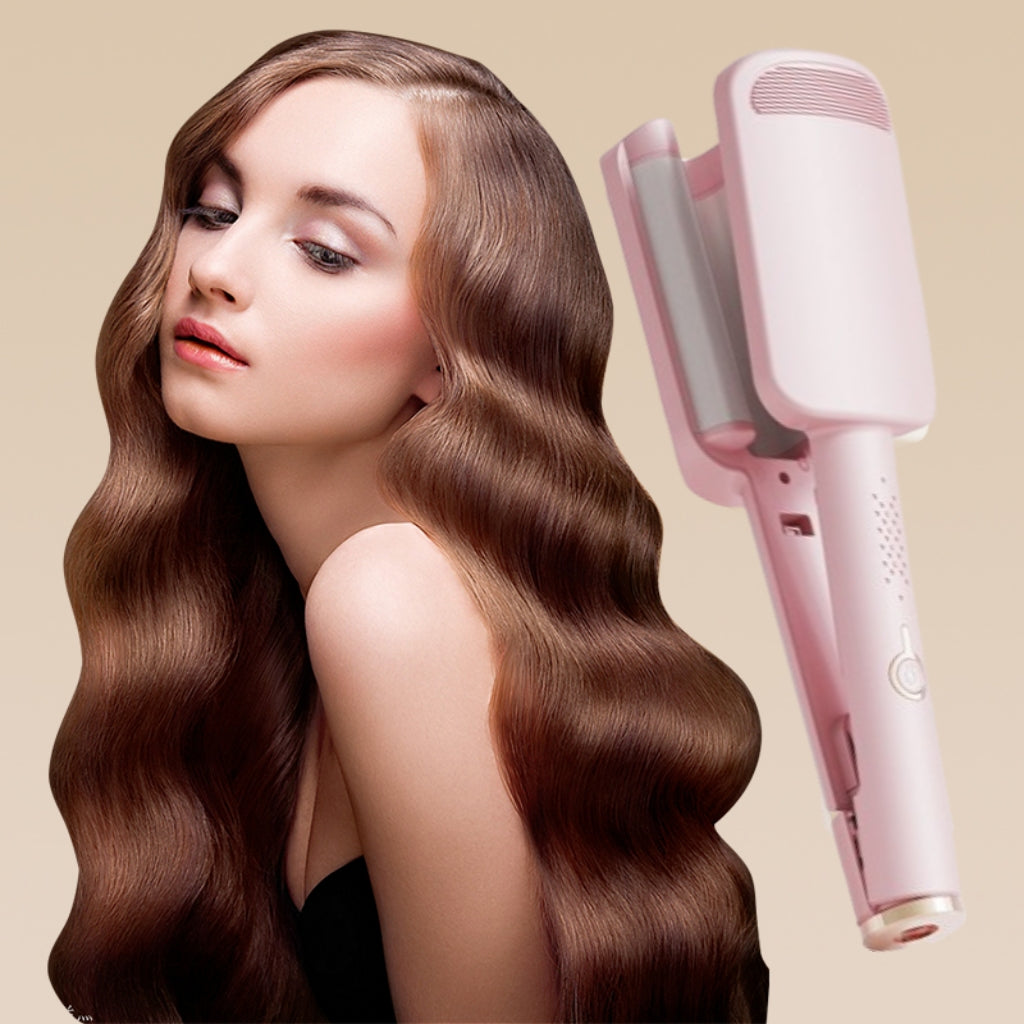 SilkWave™ | Professional Hair Waver with Adjustable Heat