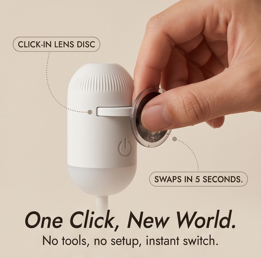 DreamHalo™ | Flexible Galaxy Projector Night Light