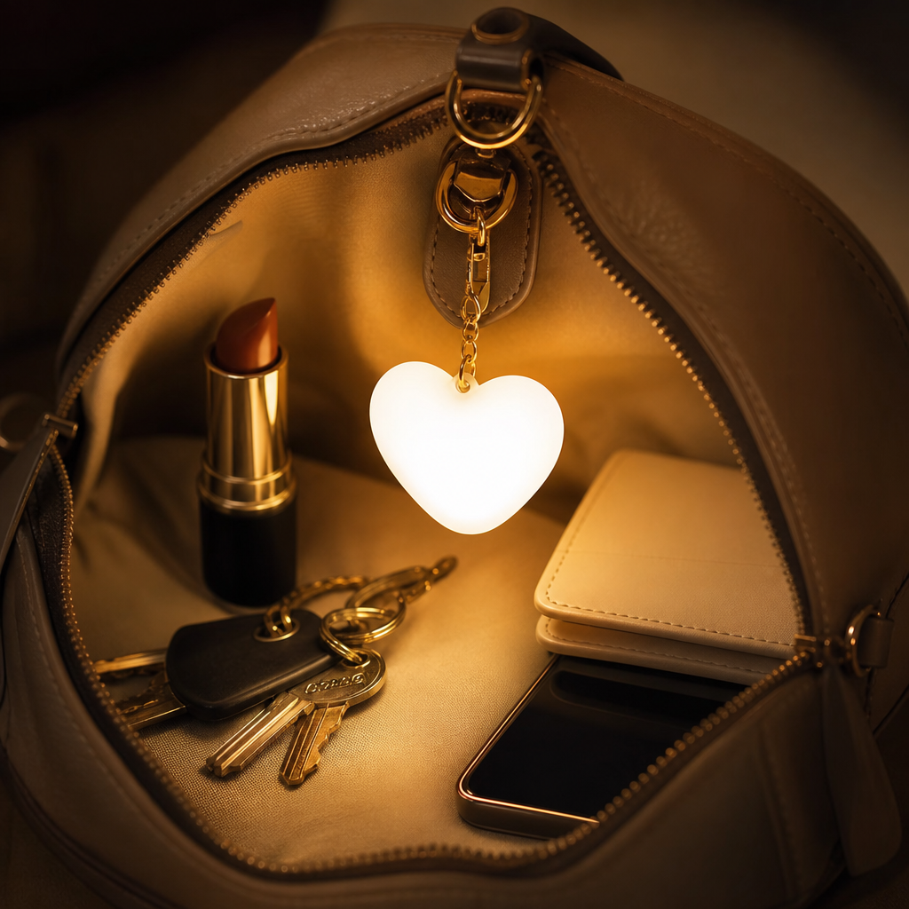 PurseGlow™ | Portable LED Handbag Light Keychain