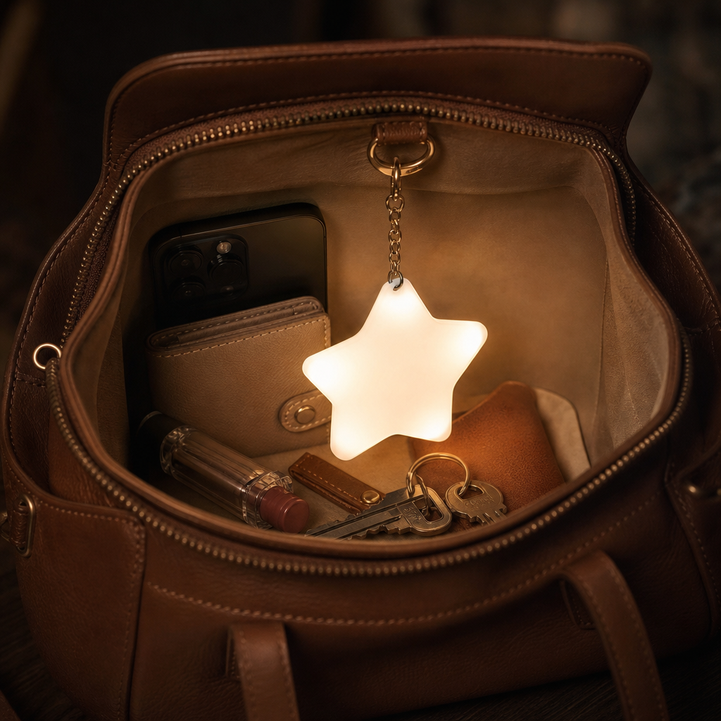 PurseGlow™ | Portable LED Handbag Light Keychain